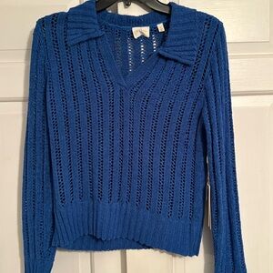 Cyrus Women's Blue Sweater